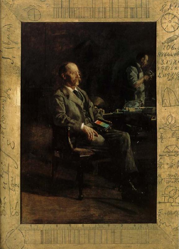 Thomas Eakins The Portrait of  Physicists Roland